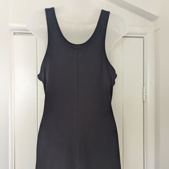 Everlane The 90s Ribbed Tank Dress MD Quiet Luxury Lagenlook Dark Romantic - Picture 10 of 14